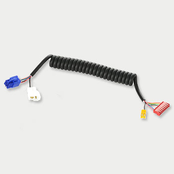 Coil Cable with connectors